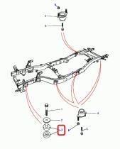 LAND ROVER ANR1504 - ARANDELA DE GOMA
