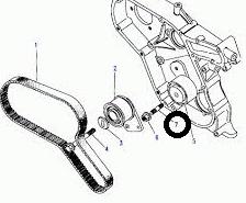 LAND ROVER TD110041L - VAINA DE BOTON DE PRESION