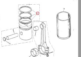 LAND ROVER 194867 - JGO. SEGMENTOS STD