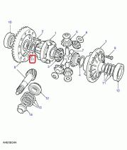 LAND ROVER 607189 - SUPLEMENTO .0005