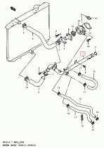 SUZUKI 17840-60G02-000 - TUBO,AGUA ENTRADA