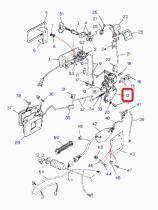 LAND ROVER MTC7593 - CERRADURA DELANTERA DERECHA