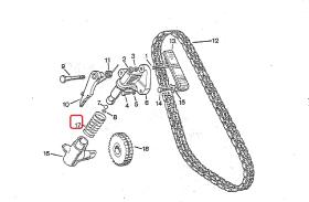 LAND ROVER 233326 - MUELLE TENSOR EMBOLO