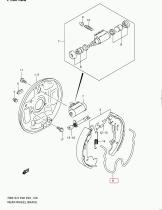 SUZUKI 53231-84E01-000 - RETRACTOR MUELLE