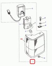 LAND ROVER PRC8950 - CONJUNTO PILOTO POSICION / INTERMITENTE DELANTERO IZQ