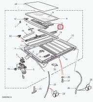 LAND ROVER EHD100150 - GUIA - TECHO CORREDIZO LADO IZQUIERDO