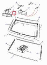 LAND ROVER MXC7405 - JUNTA - RETEN VIDRIO PARABRISAS