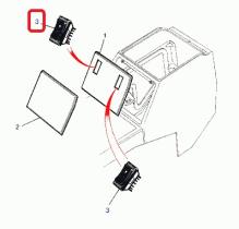LAND ROVER PRC5254 - INTERRUPTOR - ELEVALUNAS