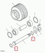 LAND ROVER FRC7439 - ANILLO TORICO CAJA TRANSFER