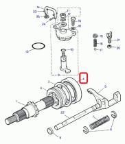 LAND ROVER FRC7871 -  RODAMIENTO CONICO - CAJA TRANSFER