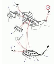 LAND ROVER AB612041L - TORNILLO AUTORROSCANTE CABEZA PLANA