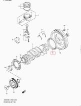 SUZUKI 09283-98003-000 - RETEN CIGÜEÑAL TRASERO