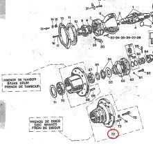 LAND ROVER 137744 - BUJE EJE DELANTERO FRENO DISCO