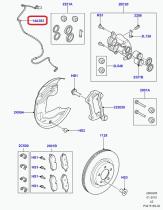 LAND ROVER SEM500070 - SENSOR DE FRENOS