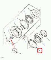 LAND ROVER 216962 - ANILLO ELASTICO / CIRCLIP DE SECURIDAD