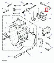 LAND ROVER FTC500010 - ANILLO OBTURADOR RADIAL