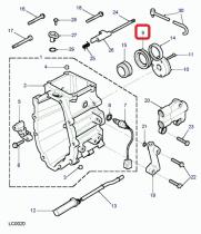 LAND ROVER FTC4991 - ANILLO ACEITE - EJE PRINCIPAL - CAJA DE CAMBIOS R380