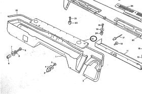 LAND ROVER 346629 - PLACA CIERRE