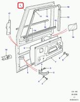 LAND ROVER ALR6257 - PUERTA DELANTERA IZQUIERDA