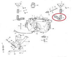 LAND ROVER 730711 - MANGUITO CALEFACCION FLEX. IZQ