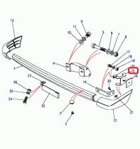 LAND ROVER NTC5683 - SOPORTE