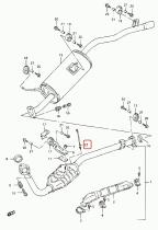 SANTANA 14820-80C0V - TERMO SENSOR SAM.-INY.2MCH.