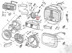 LAND ROVER 589404 - PILOTO POSICION BLANCO
