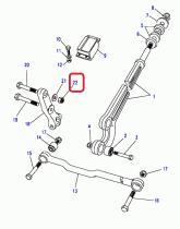 LAND ROVER 252164 - TUERCA ROTULA