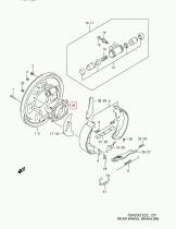 SUZUKI 53820-65D00-000 - RETENEDOR,RUEDA TRASERA EXTERIOR