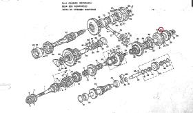 LAND ROVER 712454 - RETEN CAJA DE CAMBIOS