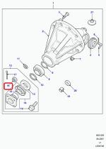 LAND ROVER NY116041 - TUERCA HEXAGONAL, M16, NYLOC, 90"