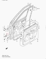 SUZUKI 81810-86G00-000 - TOPE,APERTURA DE PUERTA