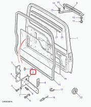 LAND ROVER ALR2400 - BISAGRA PORTON TRASERO