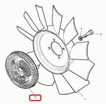 LAND ROVER ETC1260 - EMBRAGUE VISCOSO
