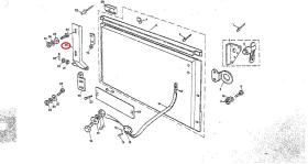 LAND ROVER 338617R - BISAGRAS PORTON TRASERO
