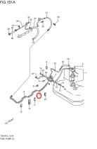 SANTANA 15861-60A20 - TUBO RETORNO COMBUSTIBLE