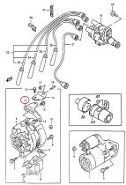 SANTANA 17921-56B00 - TENSOR ALTERNADOR