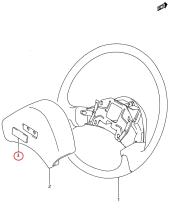 SANTANA 48131-60B10 - EMBLEMA TAPA VOLANTE D