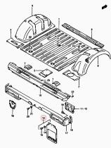 SANTANA 57600-80814 - FALDILLAS SALVAB. TRASERAS