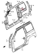 SANTANA 64650-61A00 - REFUERZO COLUMNA CENTRAL
