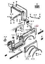 SANTANA 64710-80001 - PANEL EXT TRASERO L/I