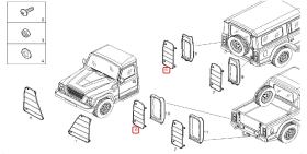 SANTANA PS-914027 - REJILLA PROTECCION PILOTO T