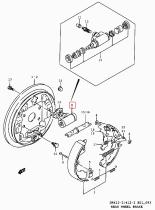SUZUKI 53401-75F00-000 - BOMBINES DE FRENOS