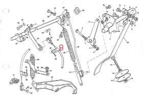 LAND ROVER 598852F1 - CABLE MANDO ACELERADOR L=592MM