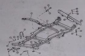 LAND ROVER 738016 - LAND ROVER PARAGOLPES DELANTERO SANTANA 2500/3500