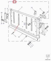 LAND ROVER 320604 - PORTALON TRASERO