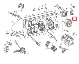 LAND ROVER 589137 - INDICADOR PRESION ACEITE