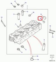 LAND ROVER 602289 - TAPON CULATA V8