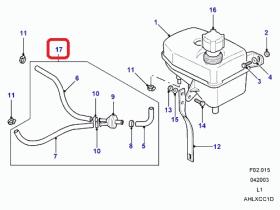 LAND ROVER PCH117840 - TUBO FLEXIBLE