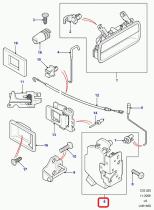 LAND ROVER ALR9787 - CERRADURA TRASERA IZQUIRDA